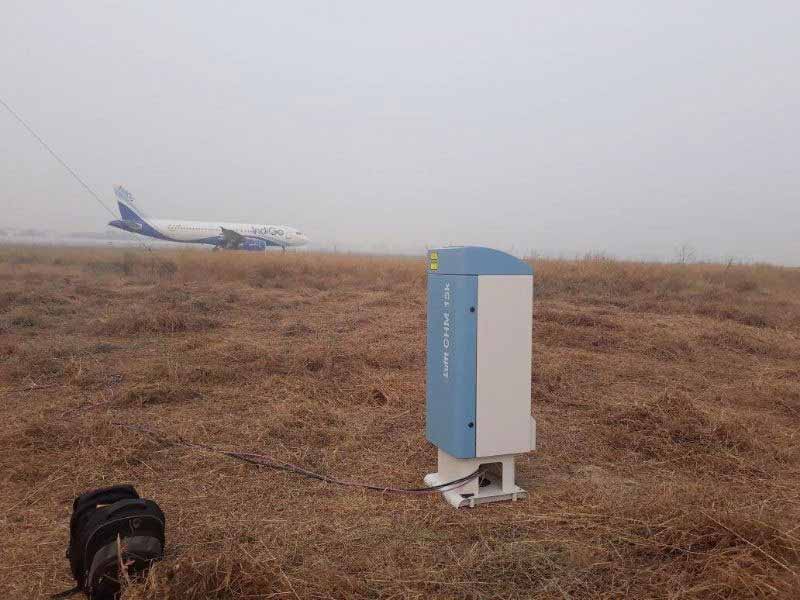 Ceilometer at New Delhi Airport